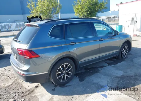 2021 Volkswagen Tiguan 2.0T Se/2.0T Se R-Line Black/2.0T Sel из США, поврежденный, VIN 3VV3B7AX2MM140034